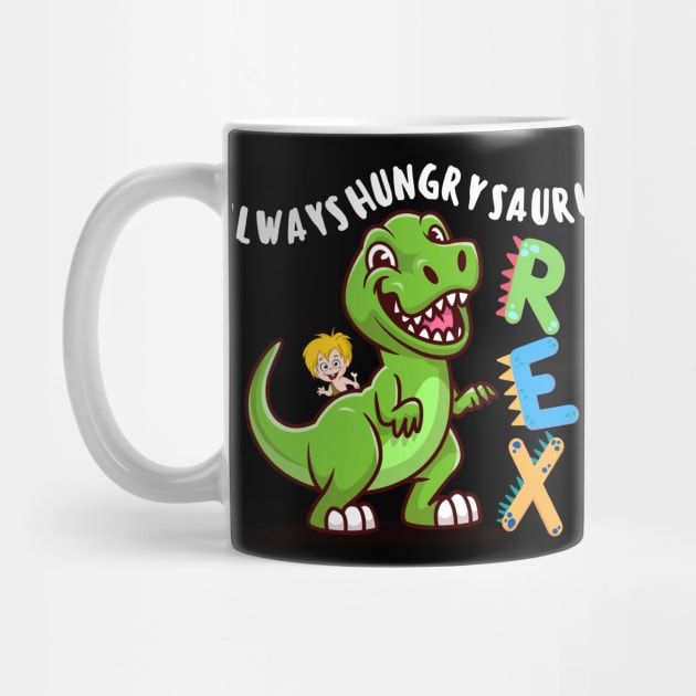 Always-Hungry-Saurus Rex by EvolvedandLovingIt